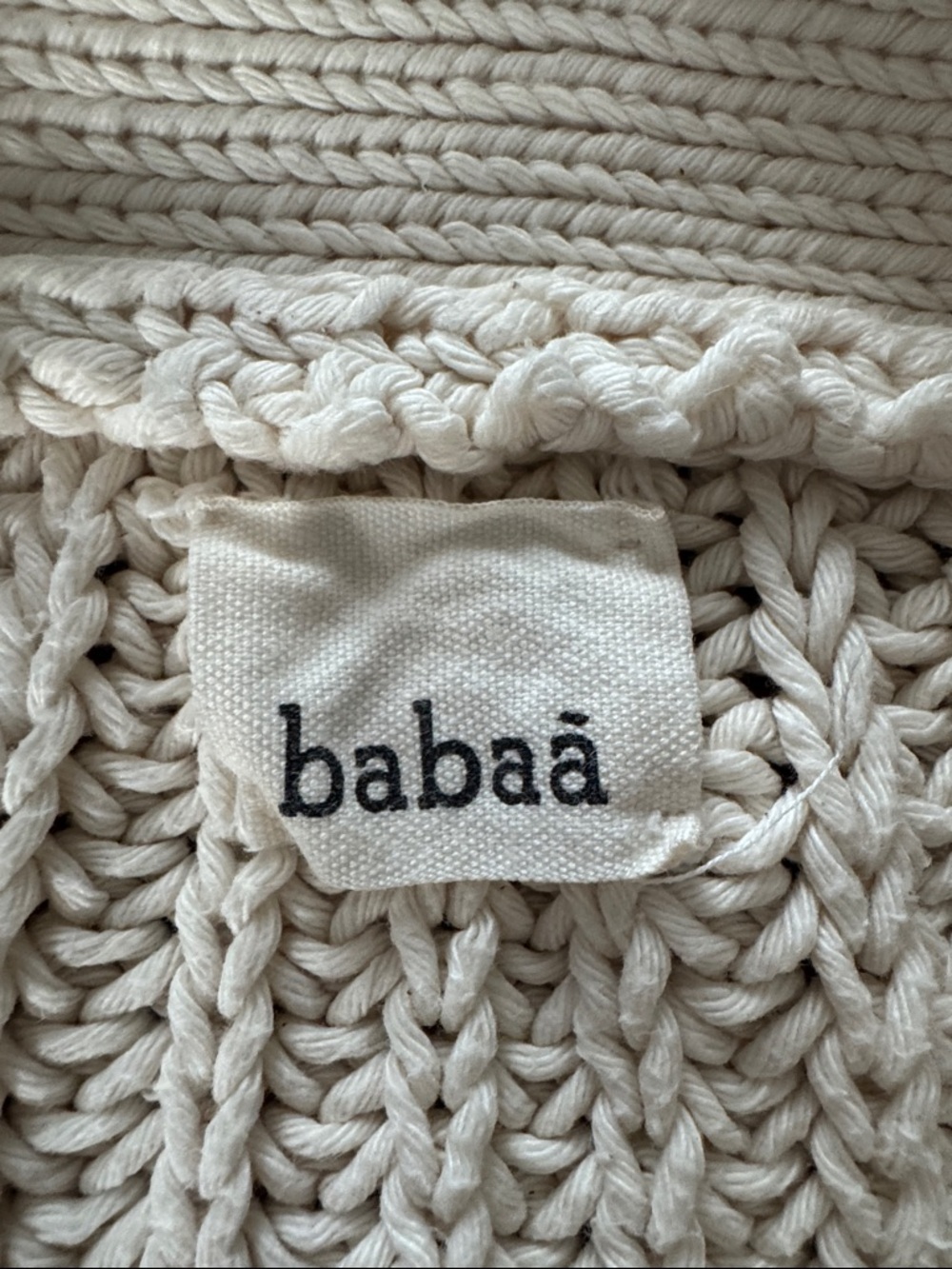 Babaa No 18 cotton cardigan - Picture 3 of 5